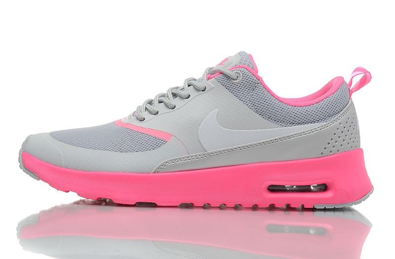 air max femme rose et grise